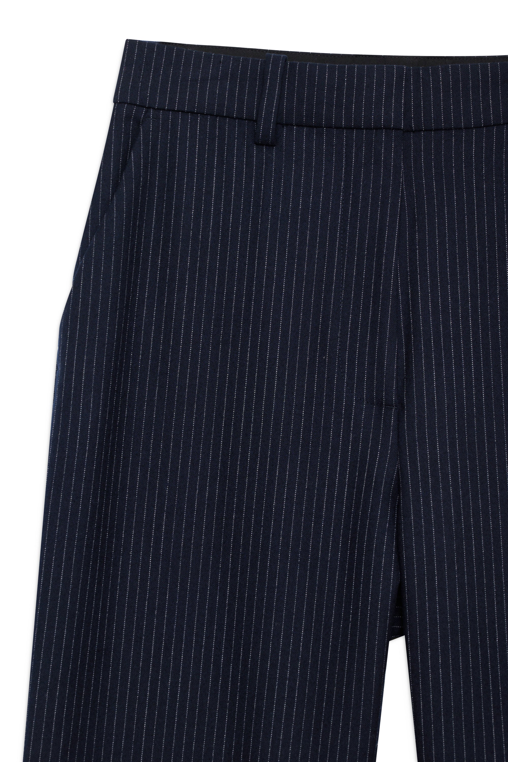 15qty RELIQUAT 120€ / BLAINE TROUSER - NAVY PINSTRIPE
