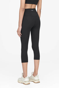 BLAKE CROP LEGGING - BLACK