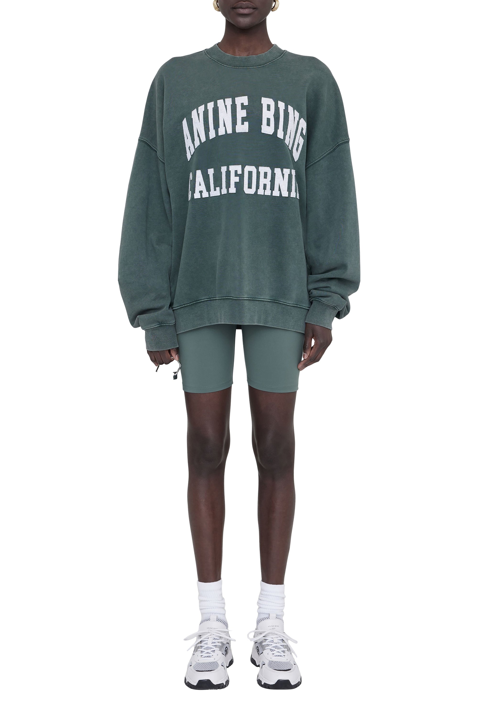 BLAKE BIKER SHORT - DARK SAGE