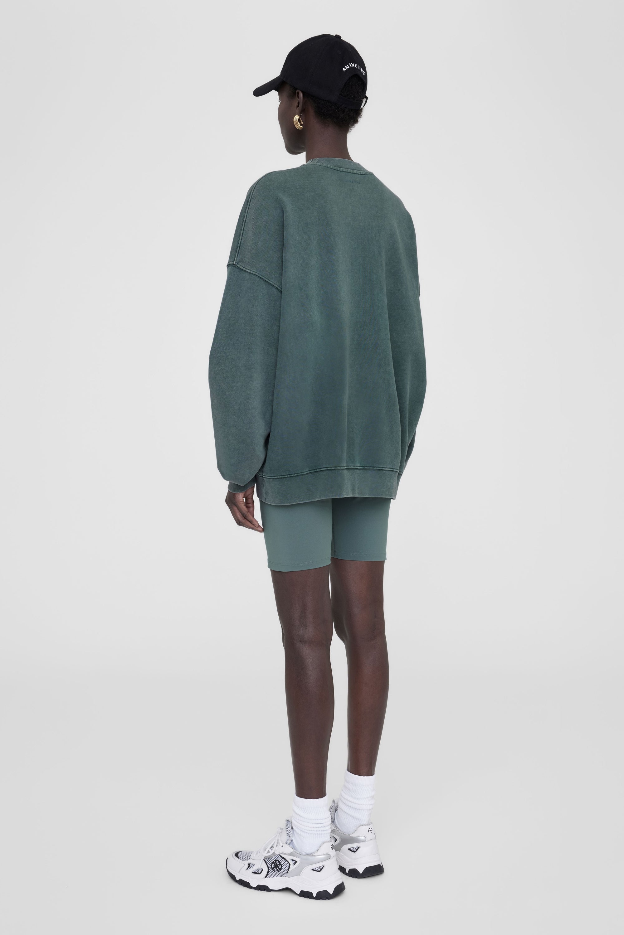 BLAKE BIKER SHORT - DARK SAGE