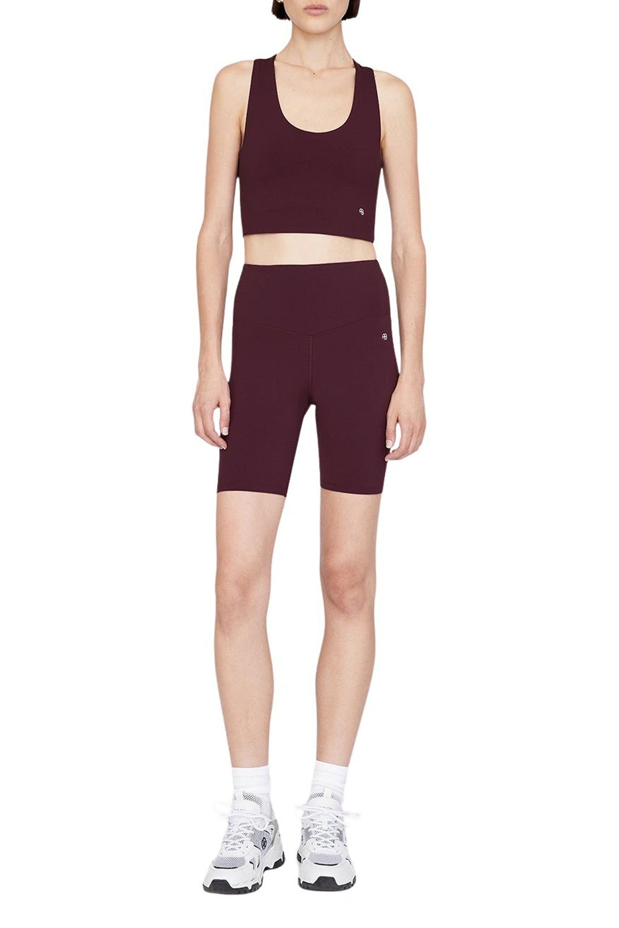 BLAKE BIKER SHORT - BORDEAUX