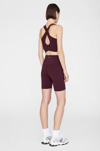 55qty NEW / BLAKE BIKER SHORT - BORDEAUX