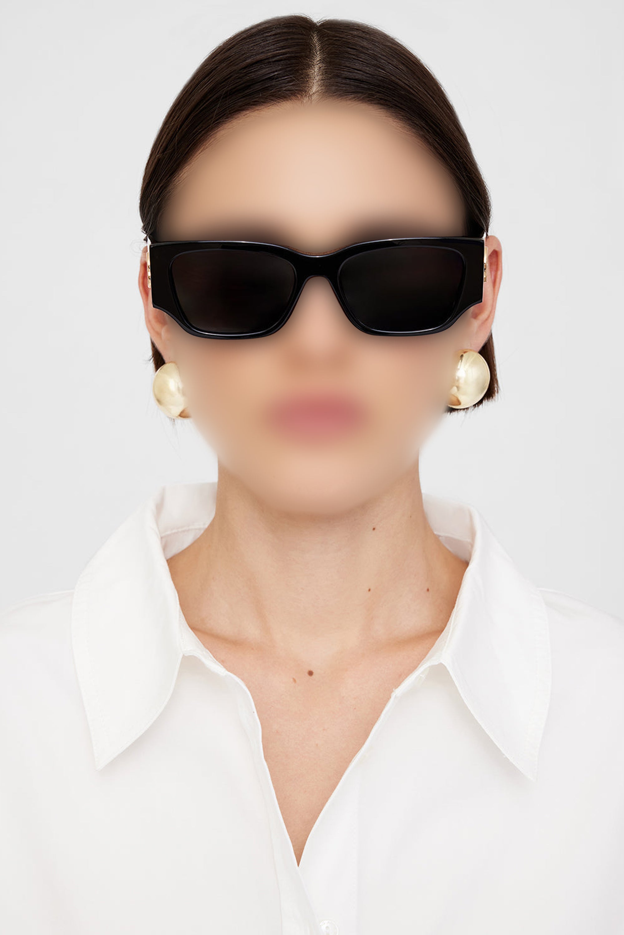 1qty NEW / BOWERY SUNGLASSES - BLACK