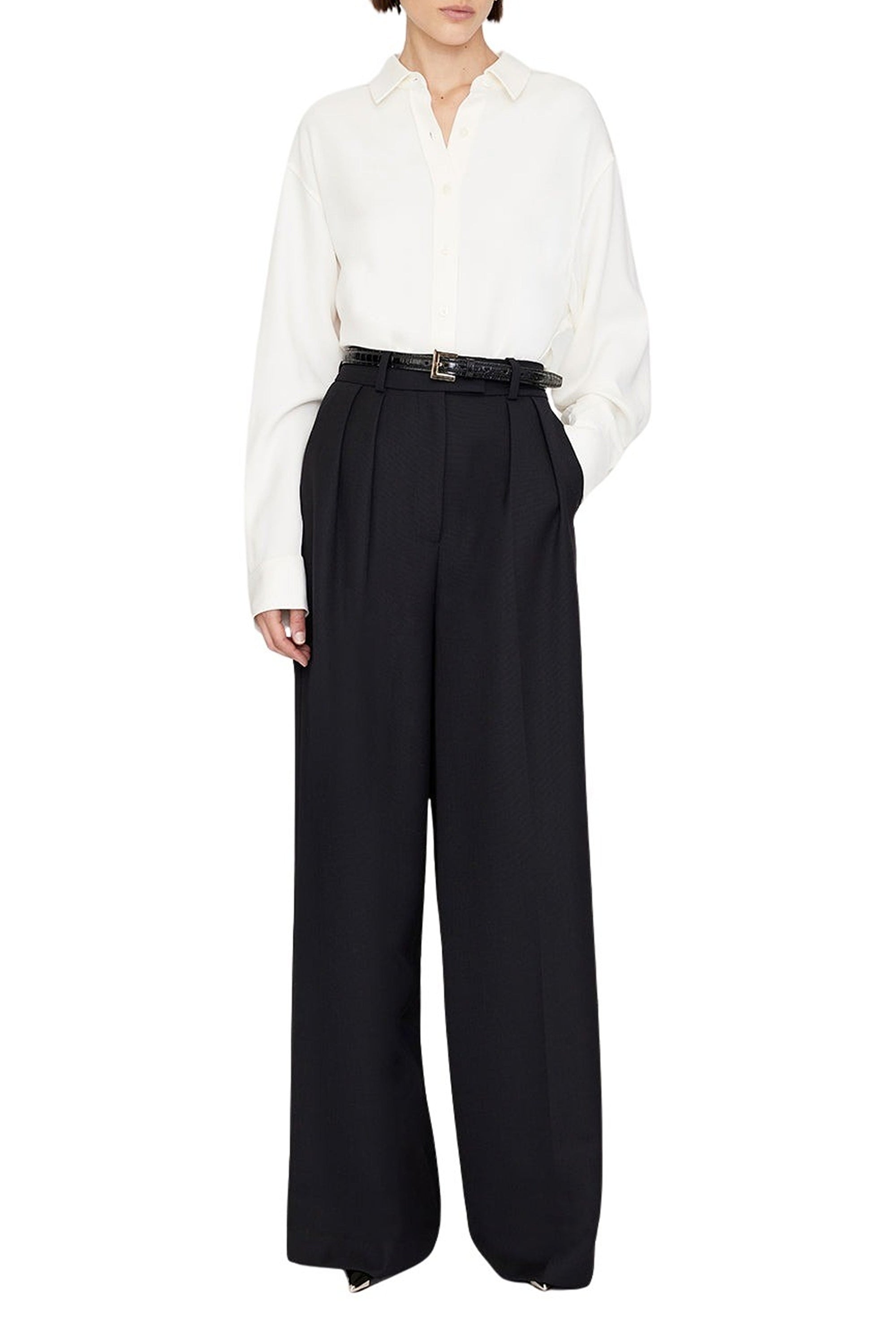 33qty NEW / BRAXTON SHIRT - IVORY