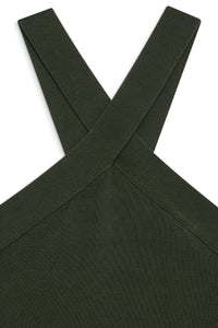 1qty RELIQUAT 80€ / BREA TOP - DARK OLIVE