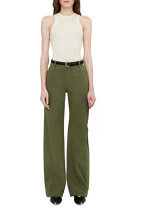 BRILEY PANT - ARMY GREEN