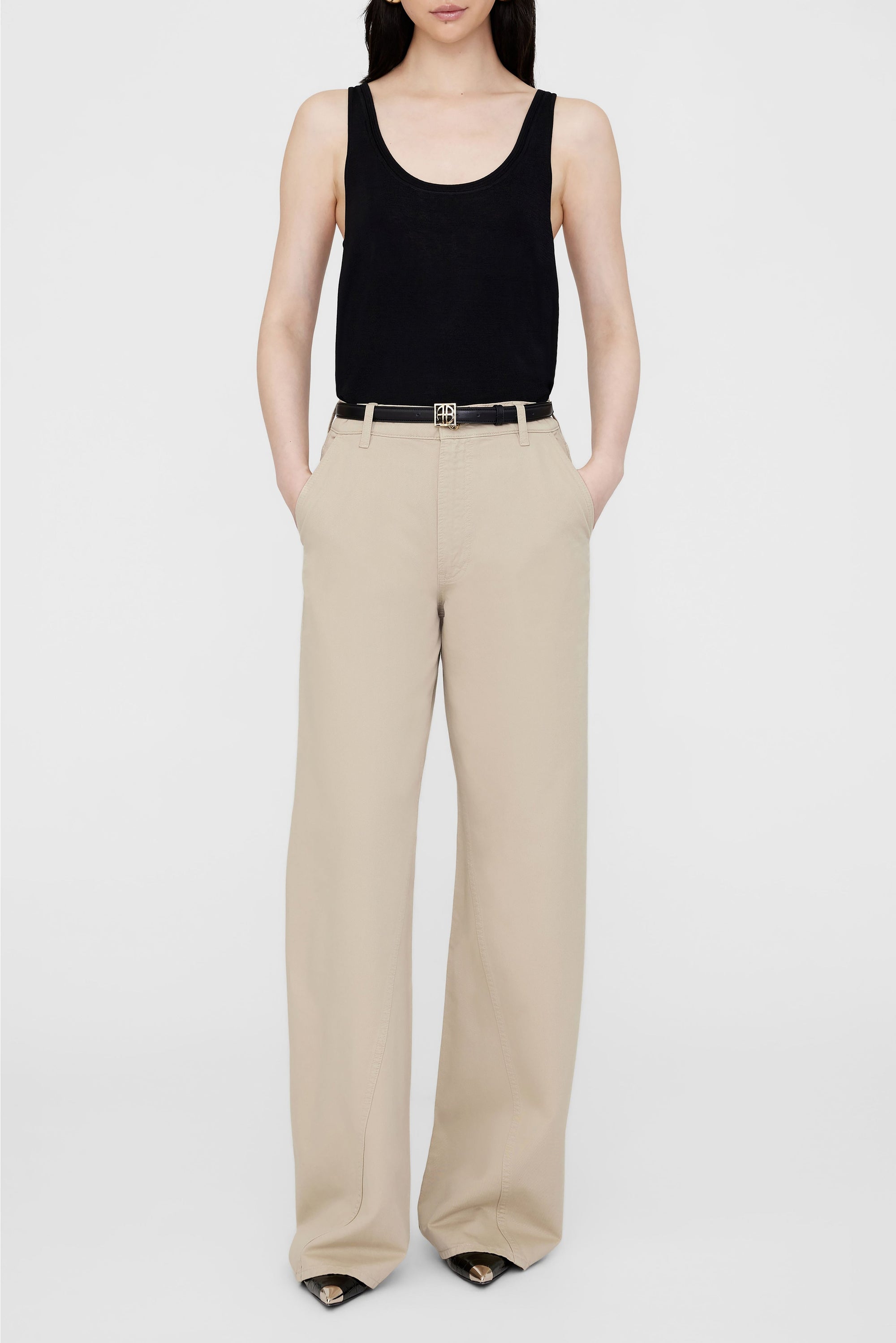 BRILEY PANT - OATMEAL