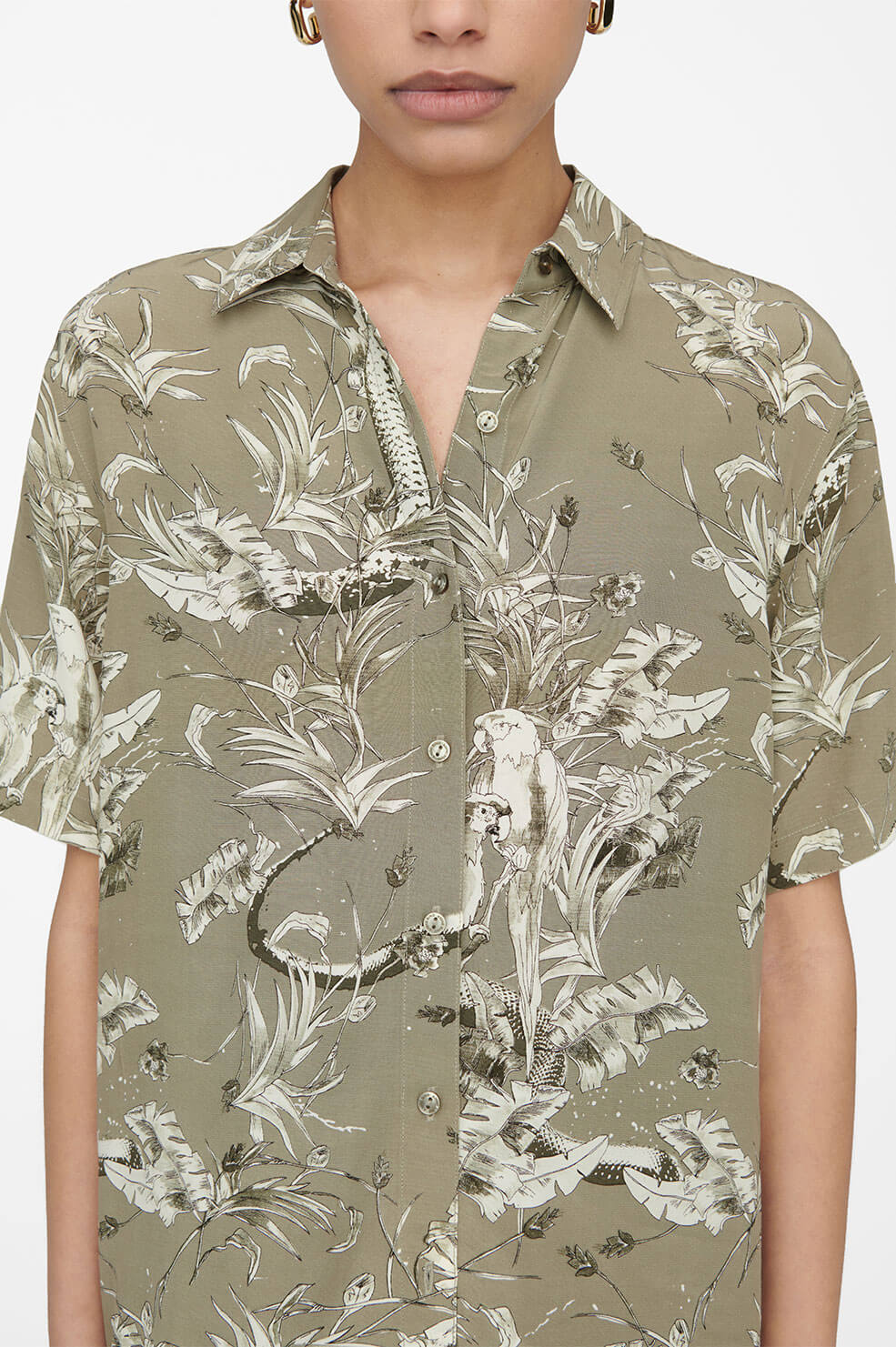Chemise à manches courtes Bruni - Print