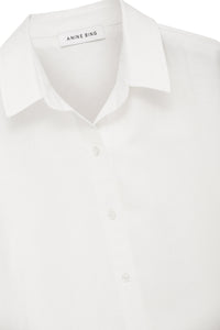4qty RELIQUAT 65€ / BRUNI SHIRT - WHITE LINEN BLEND