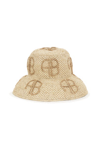 CABANA BUCKET HAT AB - NATURAL STRAW