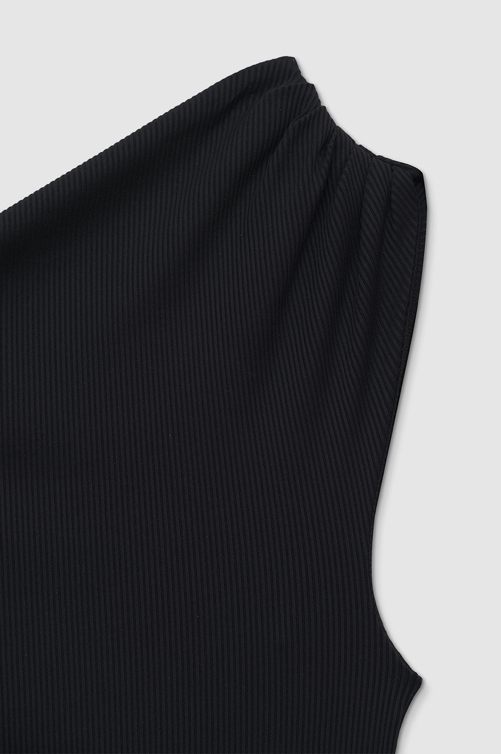 Top asymétrique Camila - Black
