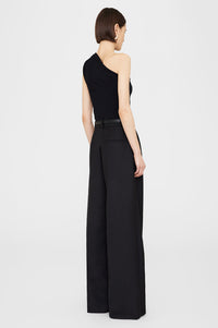 Top asymétrique Camila - Black