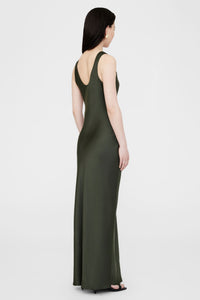 5qty RELIQUAT 195€ / CAMILLE DRESS - DARK OLIVE