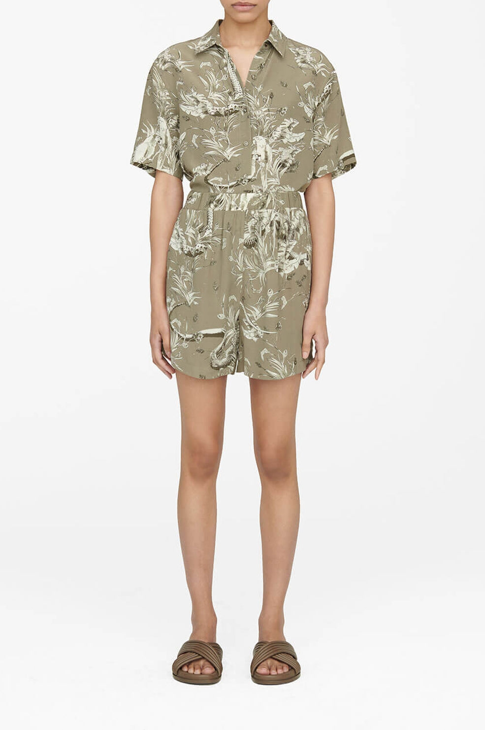 Candice high waist shorts - Print