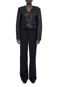 Veste Cara en cuir - Black