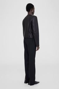 Veste Cara en cuir - Black