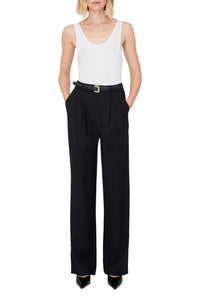 Carrie high waist trousers - Black