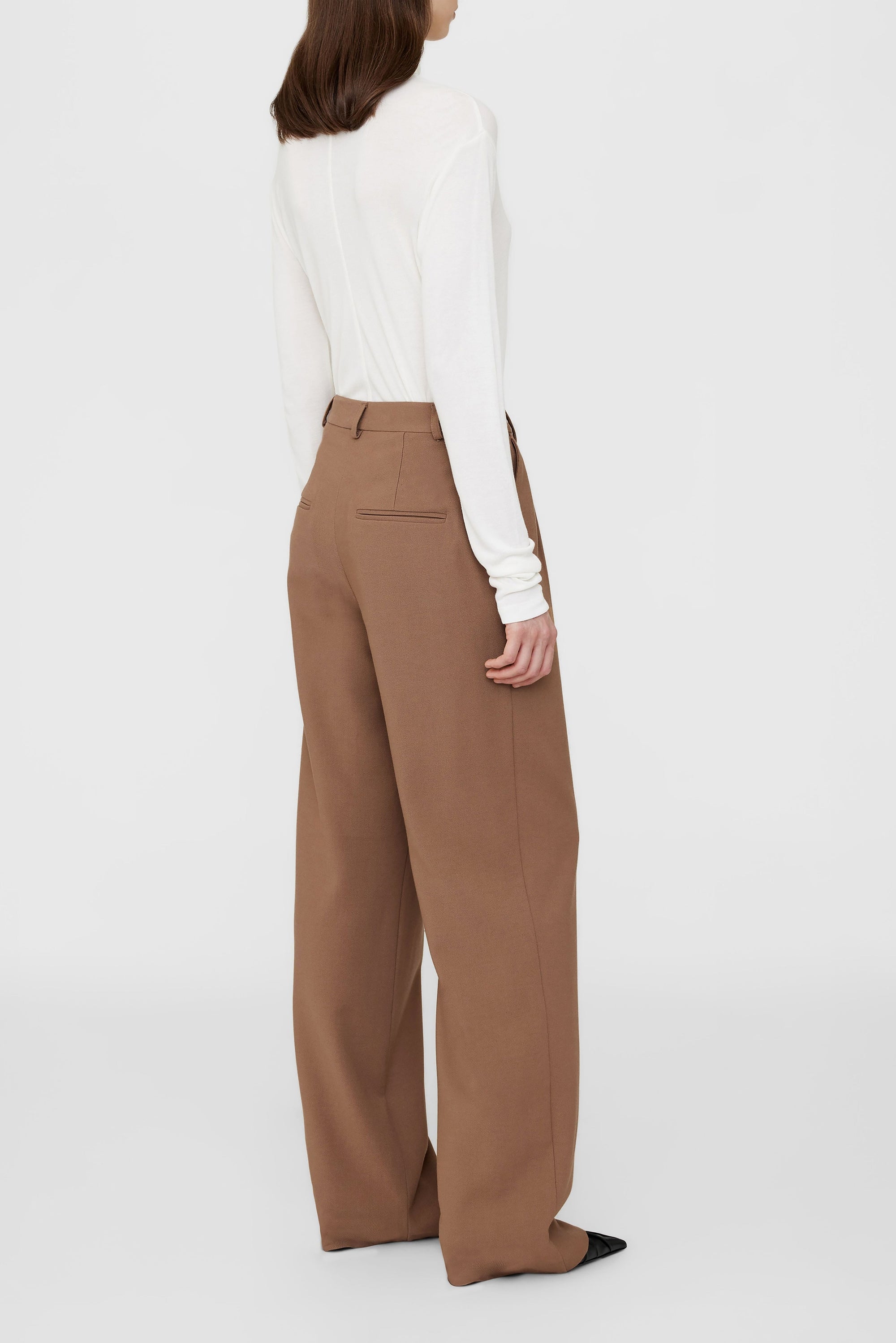 CARRIE PANT - CAMEL TWILL
