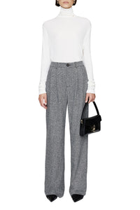 8qty RELIQUAT 120€ / CARRIE PANT - BLACK AND WHITE