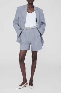 Carrie high waist shorts - Blue