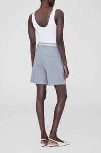 Carrie high waist shorts - Blue