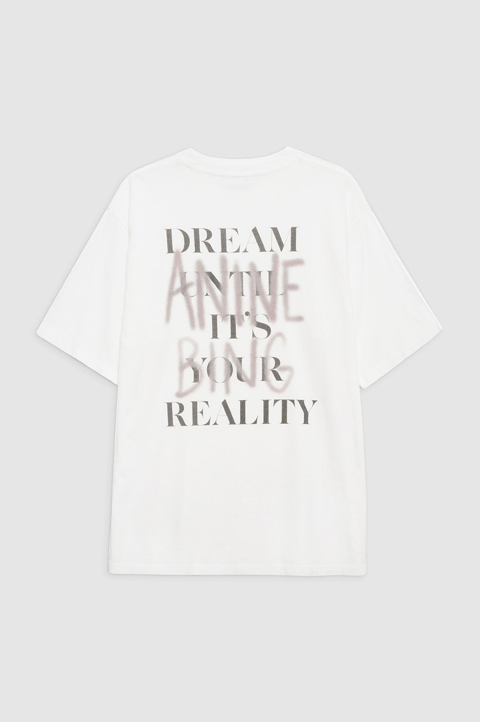 1qty NEW / CASON TEE GRAFFITI - IVORY