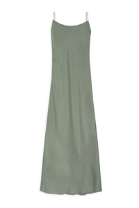 CHLOE DRESS - ARTICHOKE SILK