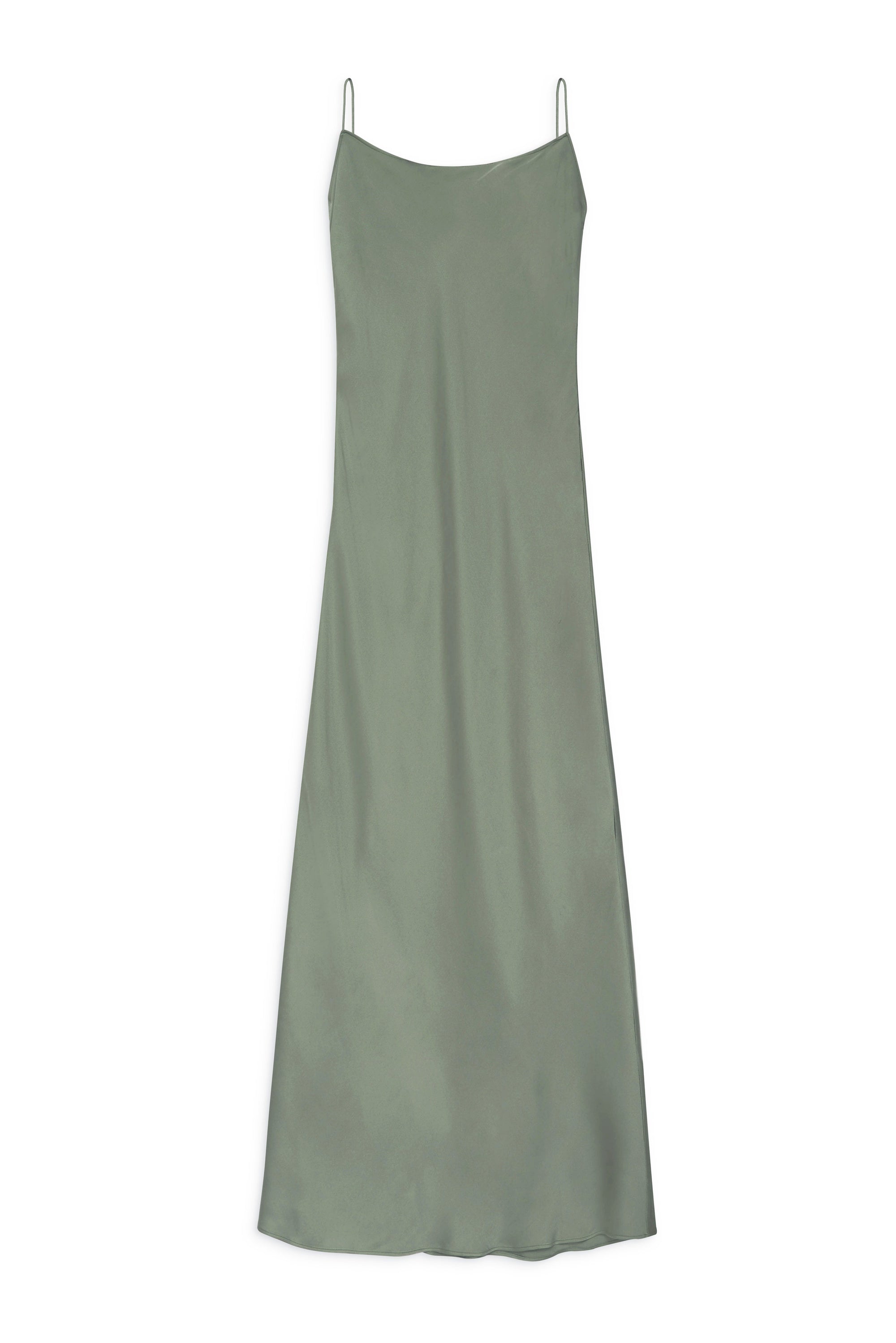 CHLOE DRESS - ARTICHOKE SILK