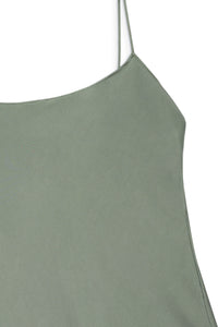 CHLOE DRESS - ARTICHOKE SILK
