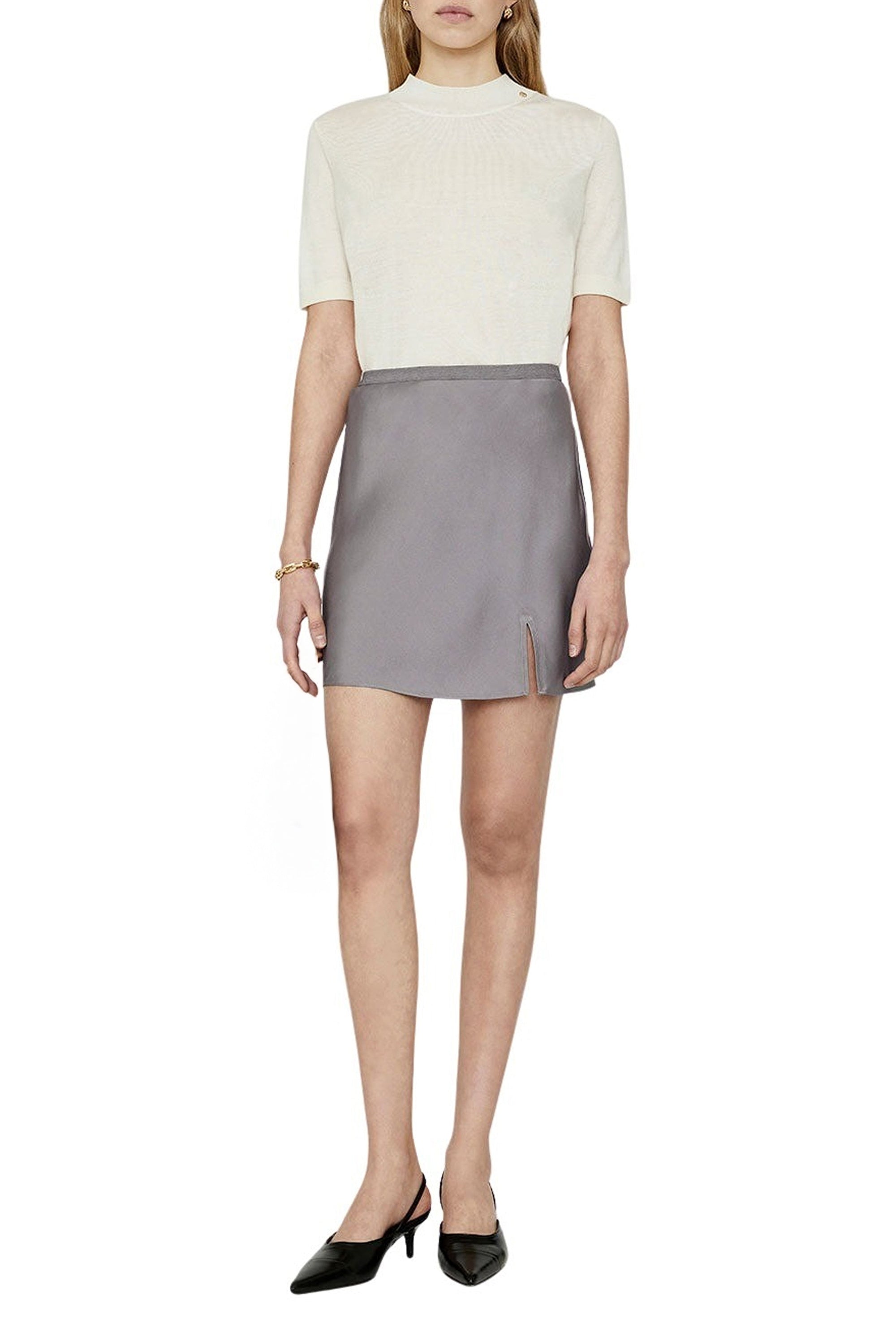 CHRISLY SKIRT - ASH VIOLET