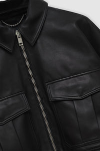 1qty NEW / CHRISTIAN JACKET - BLACK