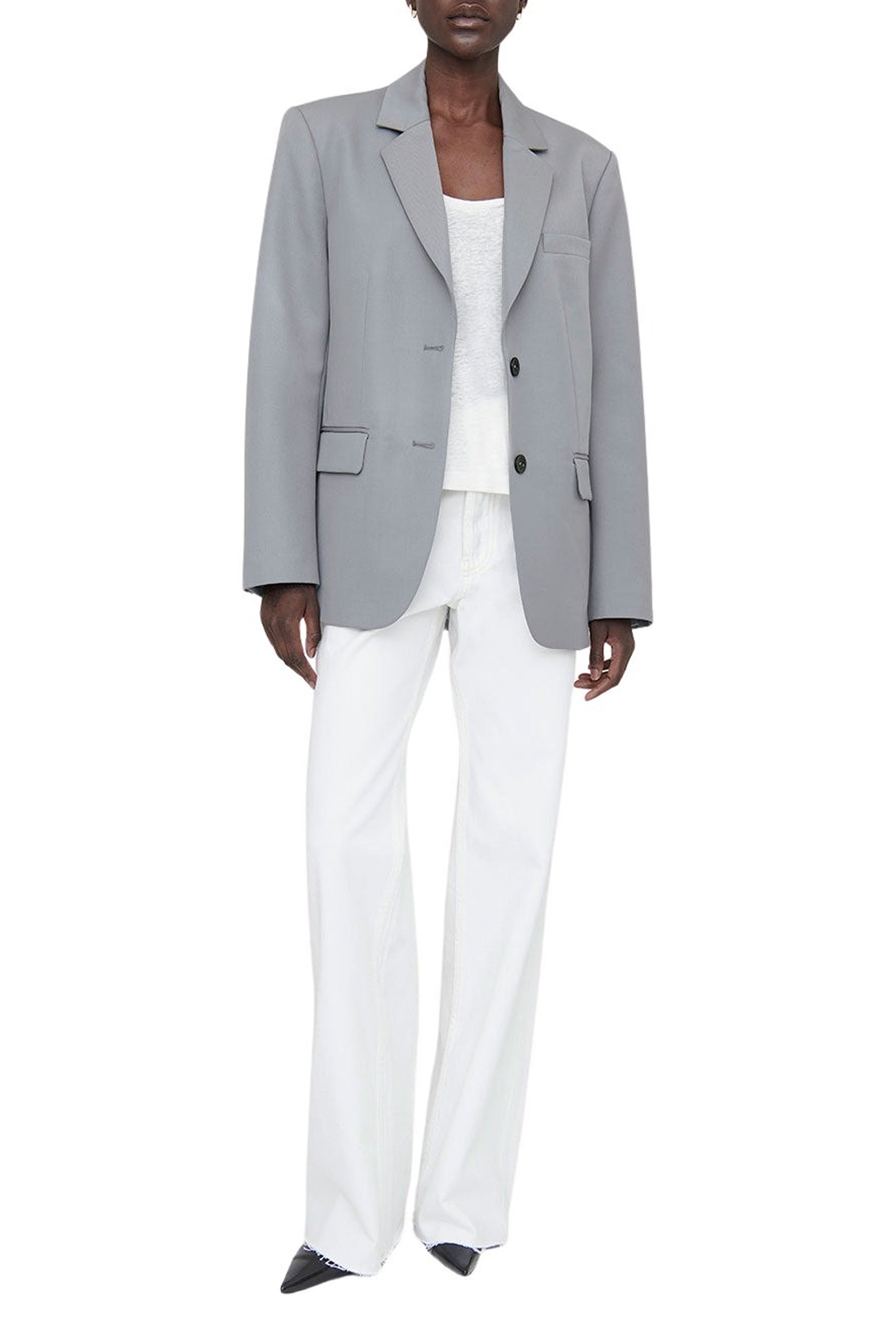 1qty NEW / CLASSIC BLAZER - GREY