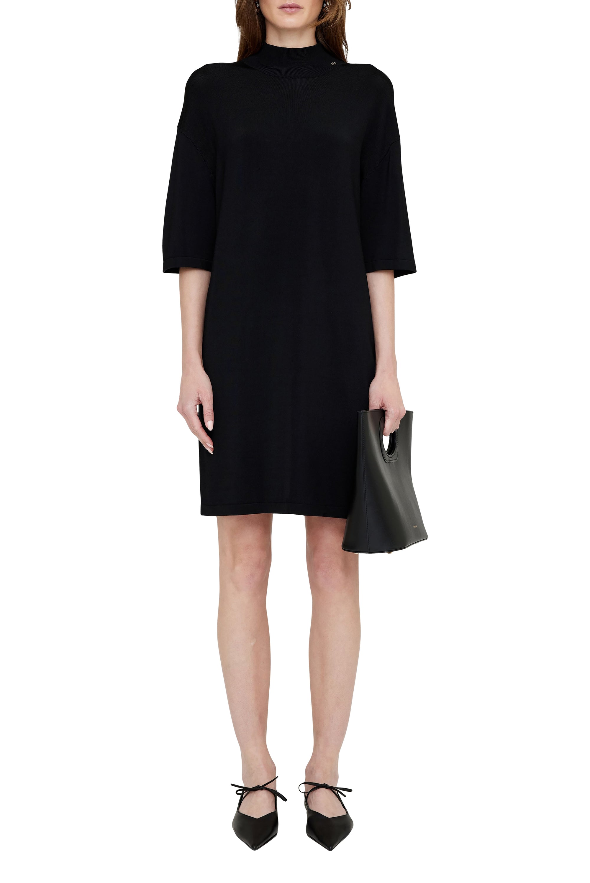 1qty RELIQUAT 95€ / CLAUDIA MINI DRESS - BLACK