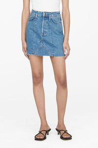 CONNIE SKIRT - RIVER BLUE
