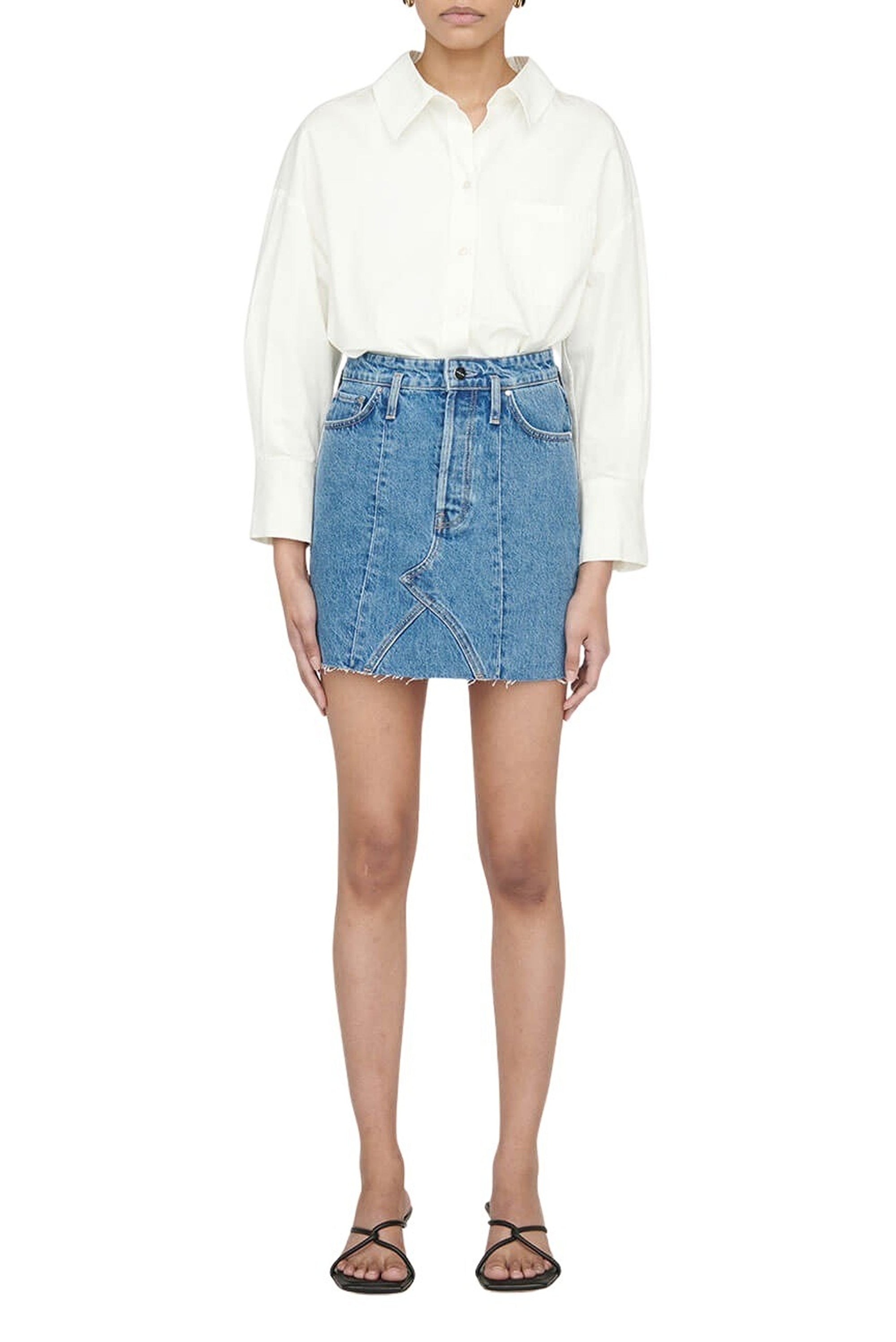 1qty NEW / CONNIE SKIRT - RIVER BLUE