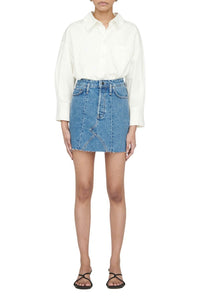 CONNIE SKIRT - RIVER BLUE