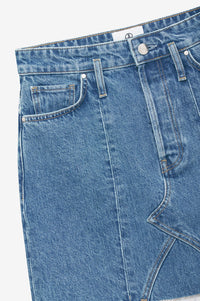 CONNIE SKIRT - RIVER BLUE