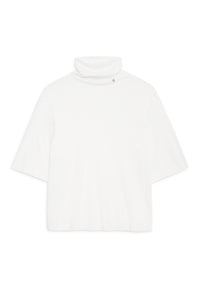 CORBIN TEE - OFF WHITE CASHMERE BLEND