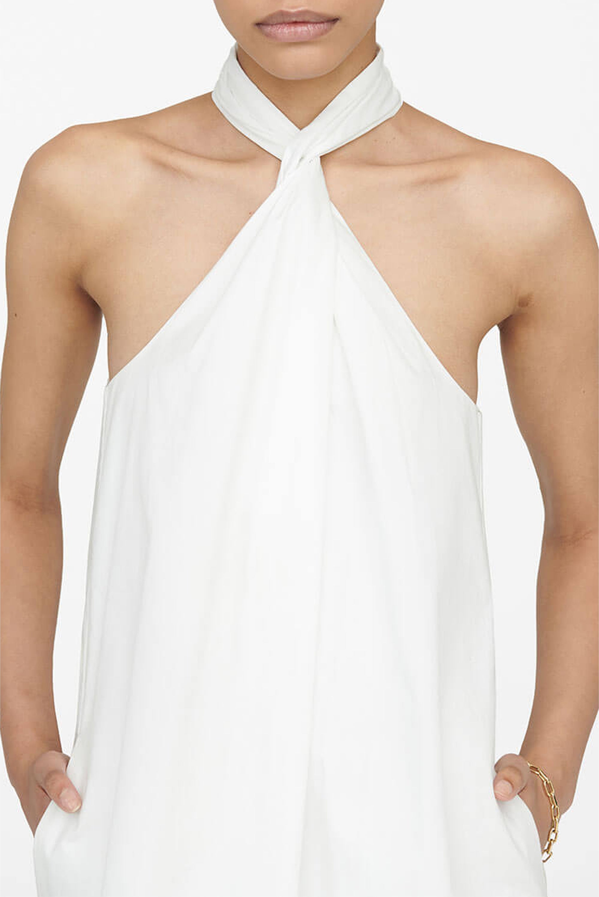 4qty NEW / COSETTE DRESS - WHITE