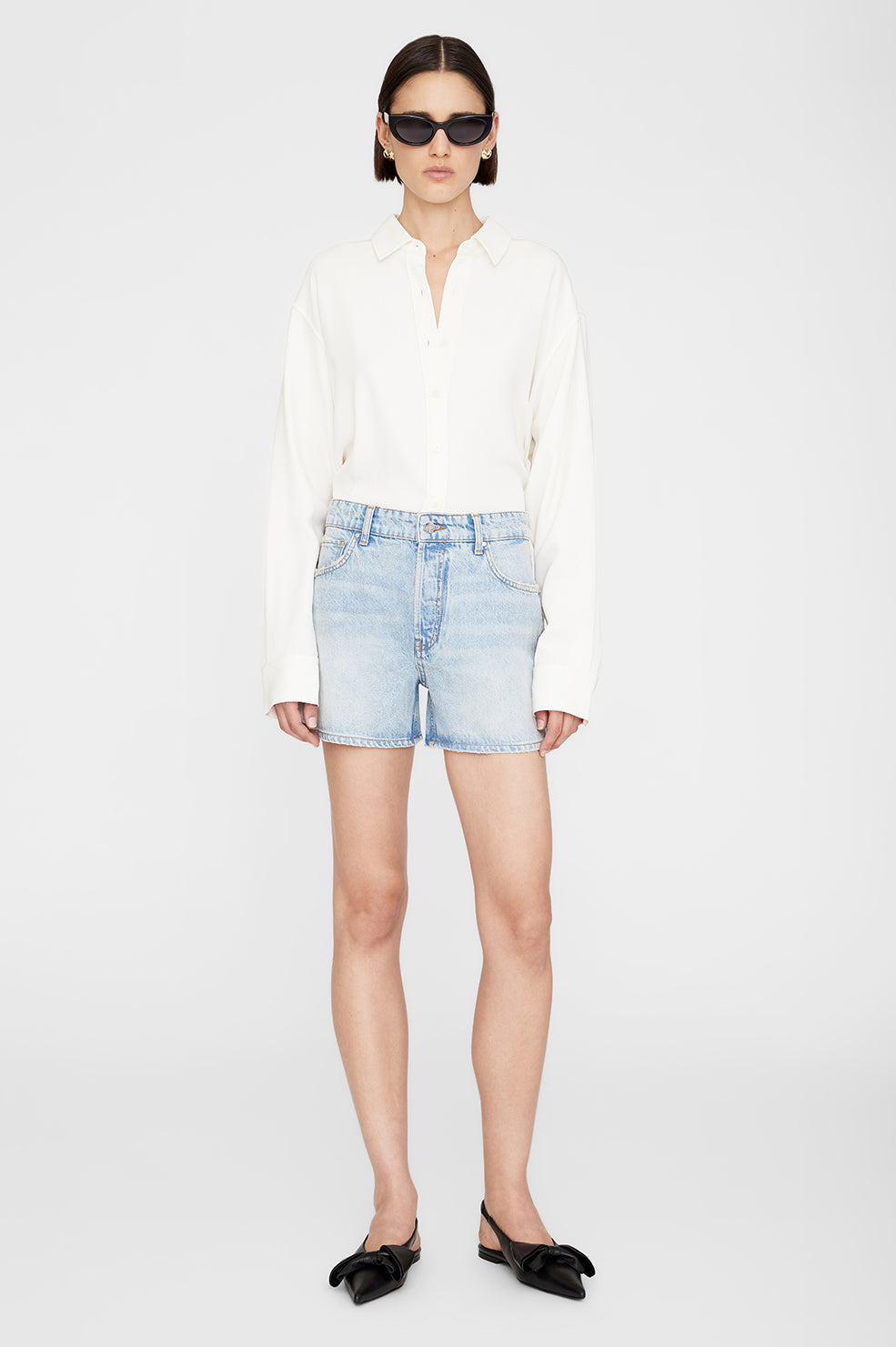 DALTON SHORT - BLEACHED BLUE