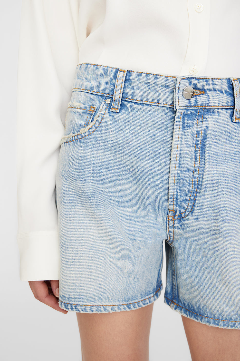 DALTON SHORT - BLEACHED BLUE