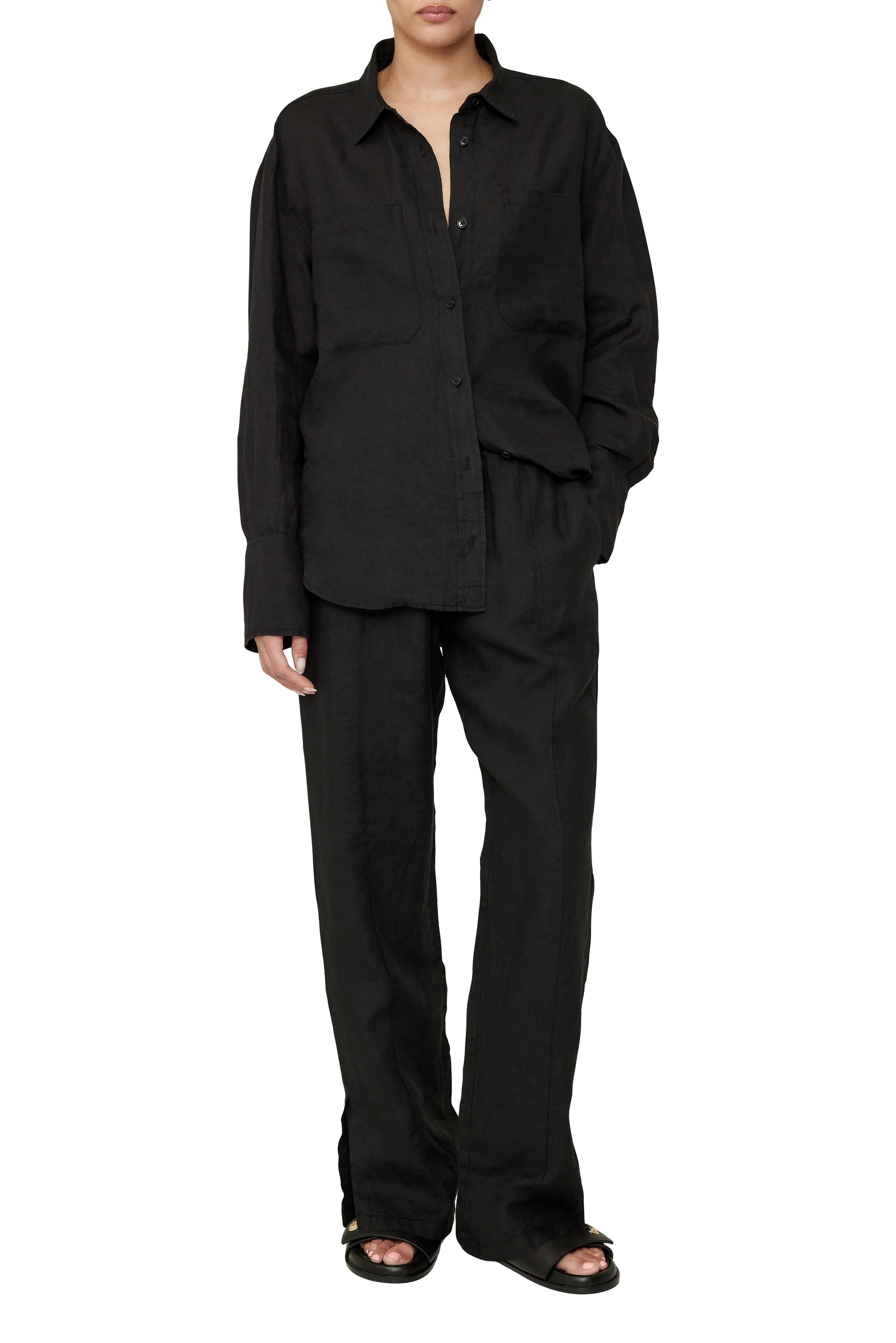 4qty RELIQUAT 80€ / DANTE SHIRT - BLACK