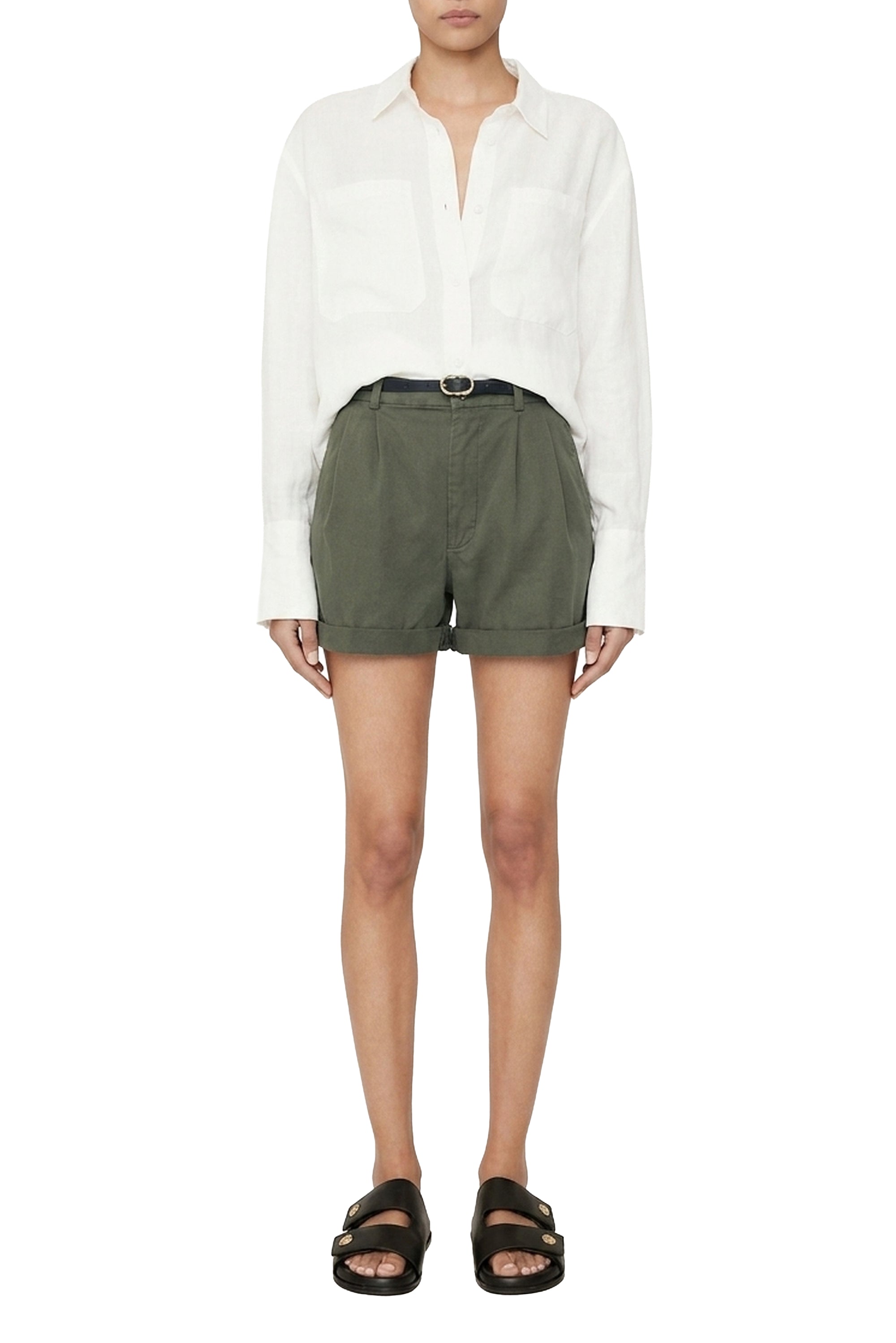Chemise Dante en lin - Ivory