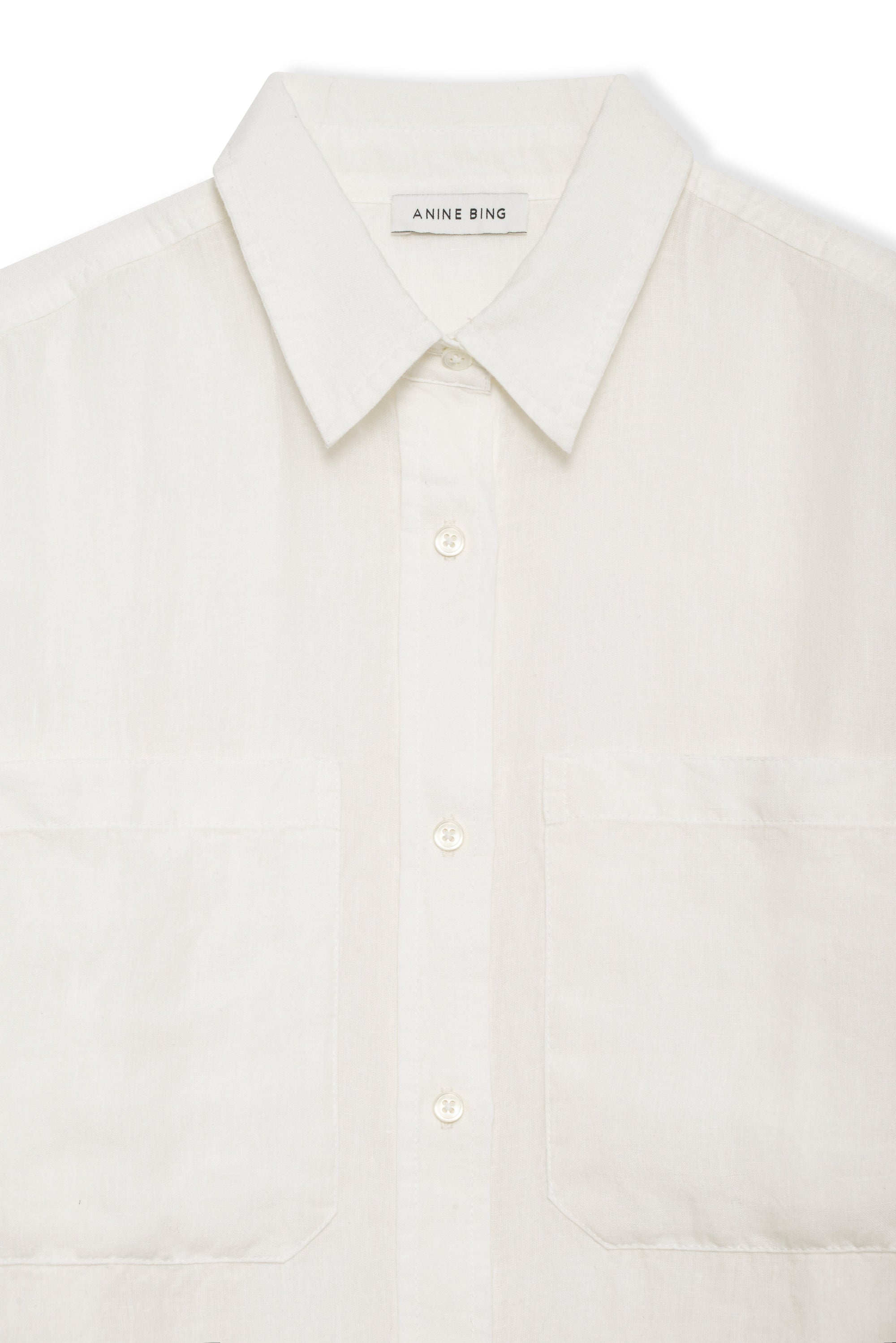 Chemise Dante en lin - Ivory