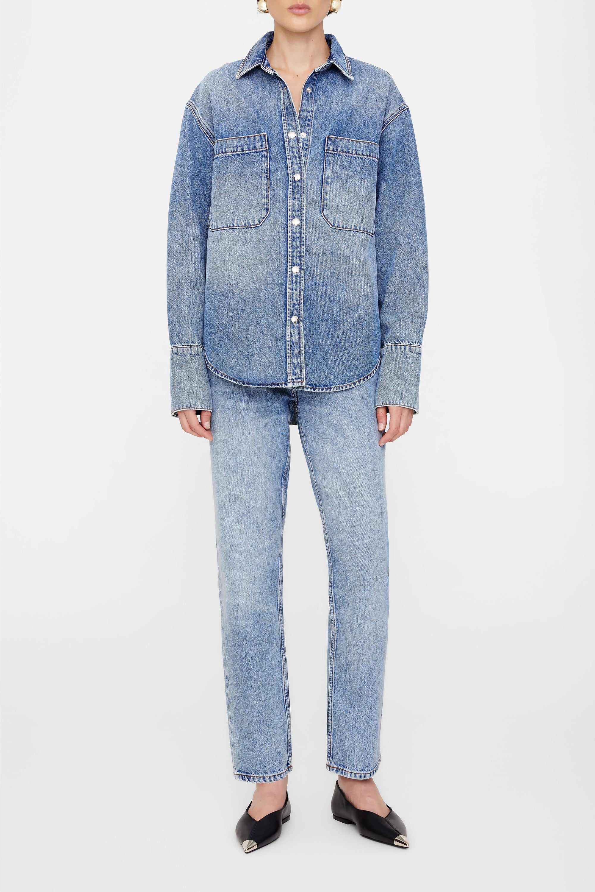 DANTE SHIRT - VINTAGE INDIGO DENIM