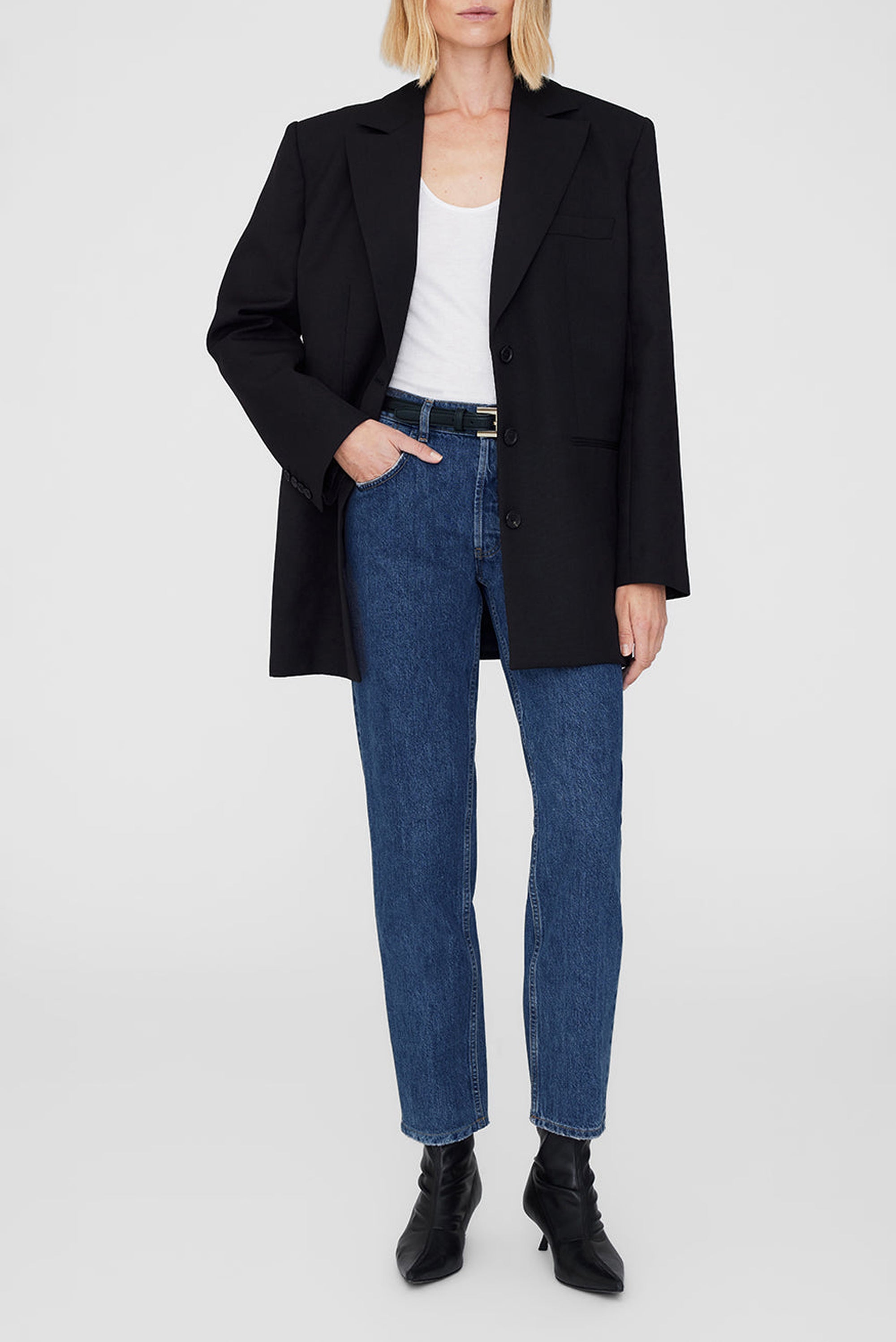 2qty NEW / DECLAN BLAZER - BLACK