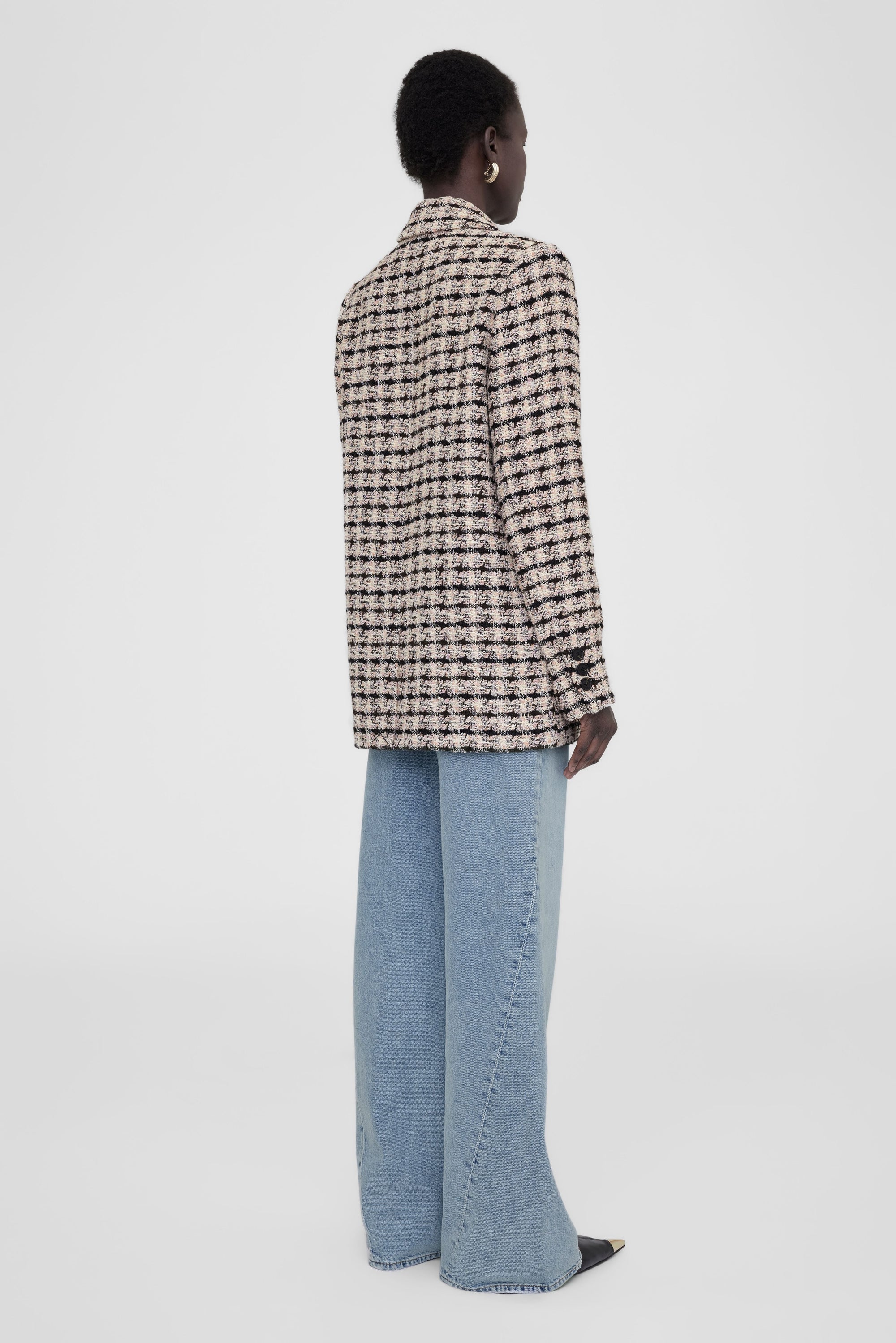 DIANA BLAZER - APRICOT TWEED