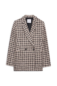 DIANA BLAZER - APRICOT TWEED