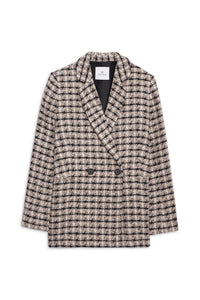 DIANA BLAZER - APRICOT TWEED