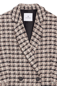 DIANA BLAZER - APRICOT TWEED